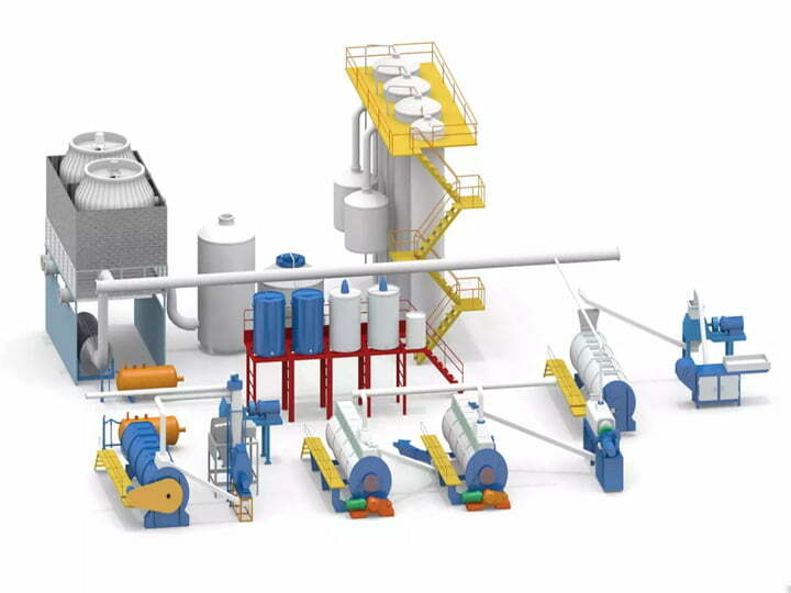 equipamento de linha de produção de farinha de peixe